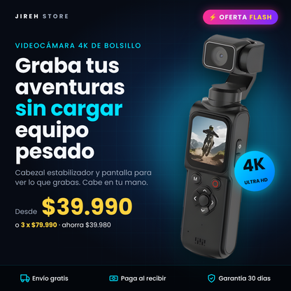 💥 ¡OFERTA RELÁMPAGO! Graba Todo en Primera Persona