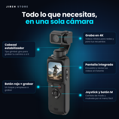 💥 ¡OFERTA RELÁMPAGO! Graba Todo en Primera Persona