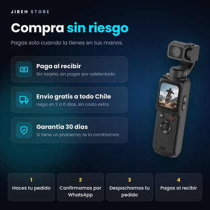 💥 ¡OFERTA RELÁMPAGO! Graba Todo en Primera Persona